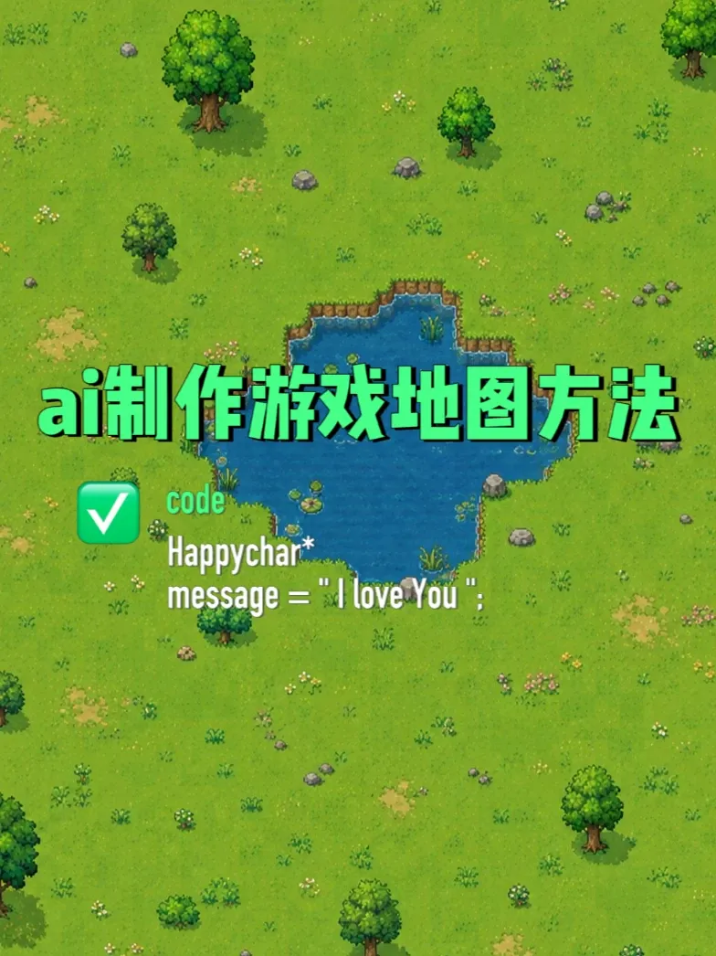 ai游戏场景制作方法