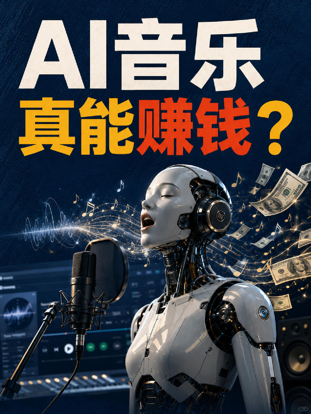 AI音乐真的能赚钱吗?有人赚走了5700万?